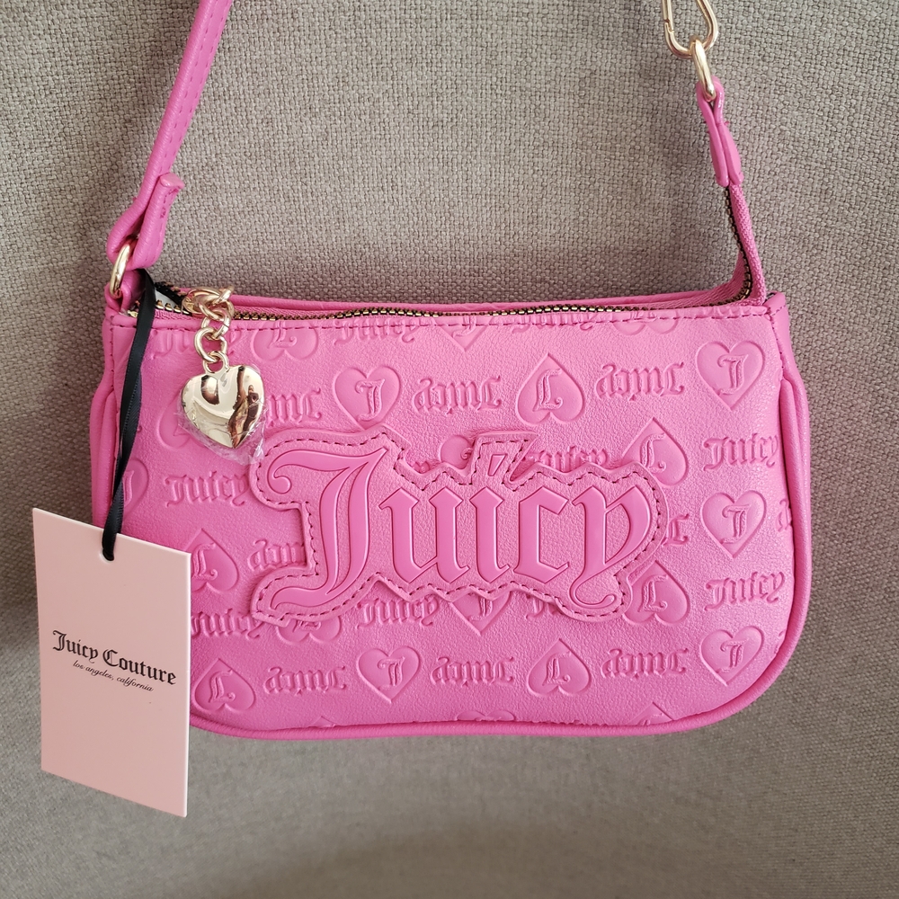 Juicy Couture Pink Wristlet Bag